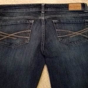 Aeropostale Dark Wash Chelsea Bootcut Size 7/8Long